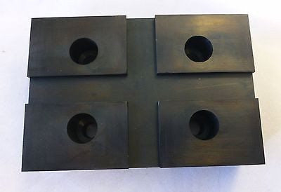 Globe Lift Arm Pad replacement (4 Pads) Rectangle 4 Bolt On FREE SHIPPING - Replacement Kits