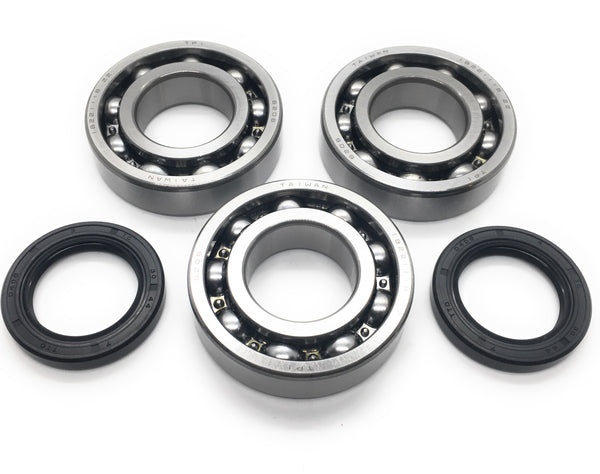 REPLACEMENTKITS.COM Brand Engine Bearing & Seal Kit Fits EZGO 1980-1993 2 Cycle Golf Cart 244cc Engines 2PG & 3PG