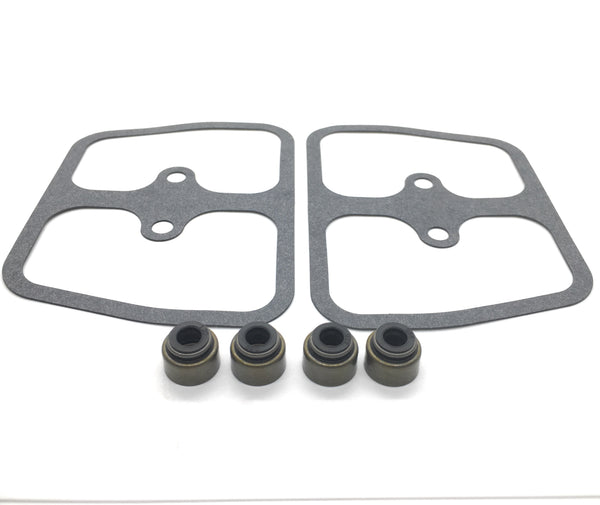 REPLACEMENTKITS.COM Brand Rocker Cover Gasket & Valve Stem Seal Kit Fits Kawasaki Series FH 601V, 601D, 641V, 680V, 721V, 770D Engines Replaces 92049-7001 & 11060-7013