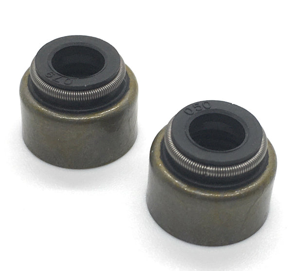 REPLACEMENTKITS.COM Brand Valve Stem Seal (2 pack) Fits Several Kawasaki FH, FR, FS, FX Series Engines Replaces 92049-7001 & Replaces 92049-7001 & John Deere M138389