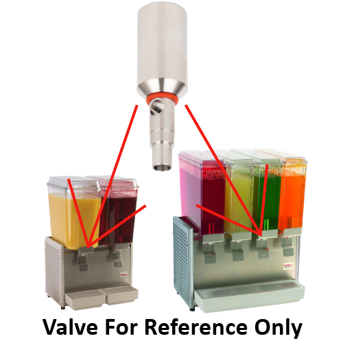 REPLACEMENTKITS.COM 20pc Bubbler Beverage Dispenser Valve O-Ring Compatible with Crathco Grindmaster Bubblers (Replaces 1012)
