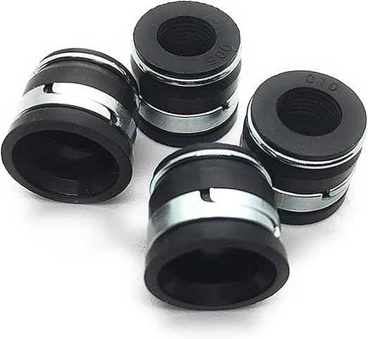 REPLACEMENTKITS.COM Internal Valve Stem Seal (4 Pack) Compatible with Several Small Kohler Engines (Repalces25 032 14-S & Stens 055-006)