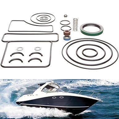 REPLACEMENTKITS.COM Marine Upper Unit Seal Kit | Compatible with MerCruiser Bravo I, II, III Sterndrives | Bravo Upper Seal Kit Includes Seals, Gaskets & O-Rings | Replaces Parts 26-16709A2 & 18-2643