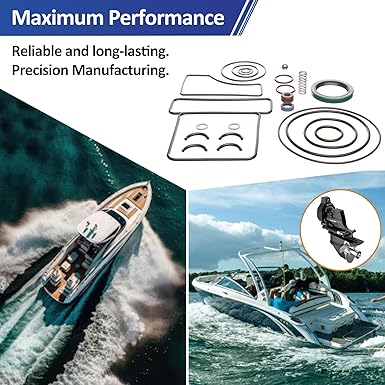 REPLACEMENTKITS.COM Marine Upper Unit Seal Kit | Compatible with MerCruiser Bravo I, II, III Sterndrives | Bravo Upper Seal Kit Includes Seals, Gaskets & O-Rings | Replaces Parts 26-16709A2 & 18-2643