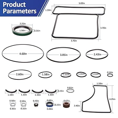 REPLACEMENTKITS.COM Marine Upper Unit Seal Kit | Compatible with MerCruiser Bravo I, II, III Sterndrives | Bravo Upper Seal Kit Includes Seals, Gaskets & O-Rings | Replaces Parts 26-16709A2 & 18-2643