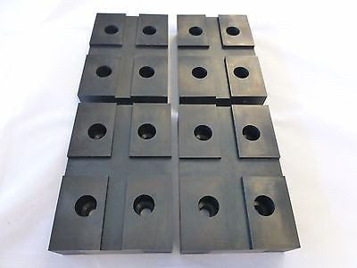 Globe Lift Arm Pad replacement (4 Pads) Rectangle 4 Bolt On - Replacement Kits