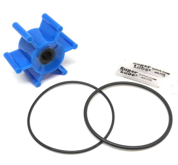 REPLACEMENTKITS.COM Brand Polyurethane Impeller & O-Ring Kit Fits Some Wakeboard & Ski Boat Ballast Pumps Replaces 6303-0007-P & 09-824P1EZ