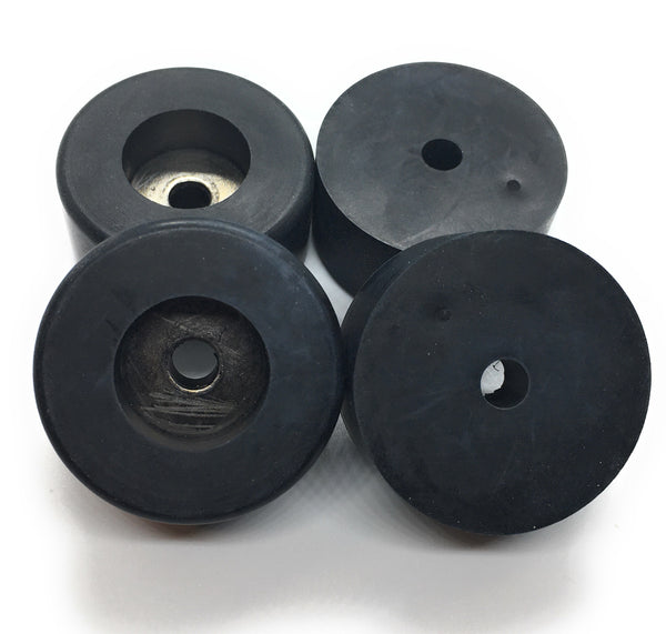 REPLACEMENTKITS.COM Brand Heavy Duty Air Compressor Rubber Feet & Anti Vibration Pad (4 Pack)