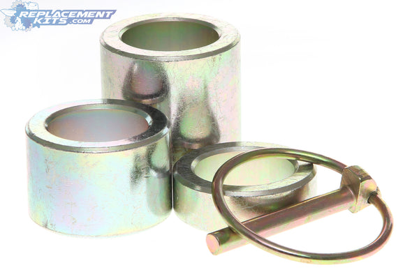 King Kutter Height Spacer Kit Replaces 502120  1pc ea 1/2"  1"  1-1/2" & Pin - Replacement Kits